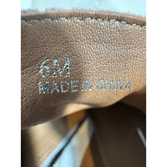 Linea Paolo sneaker suede gray open weave wedge bootie zip ankle Sz 6M - Picture 10 of 10